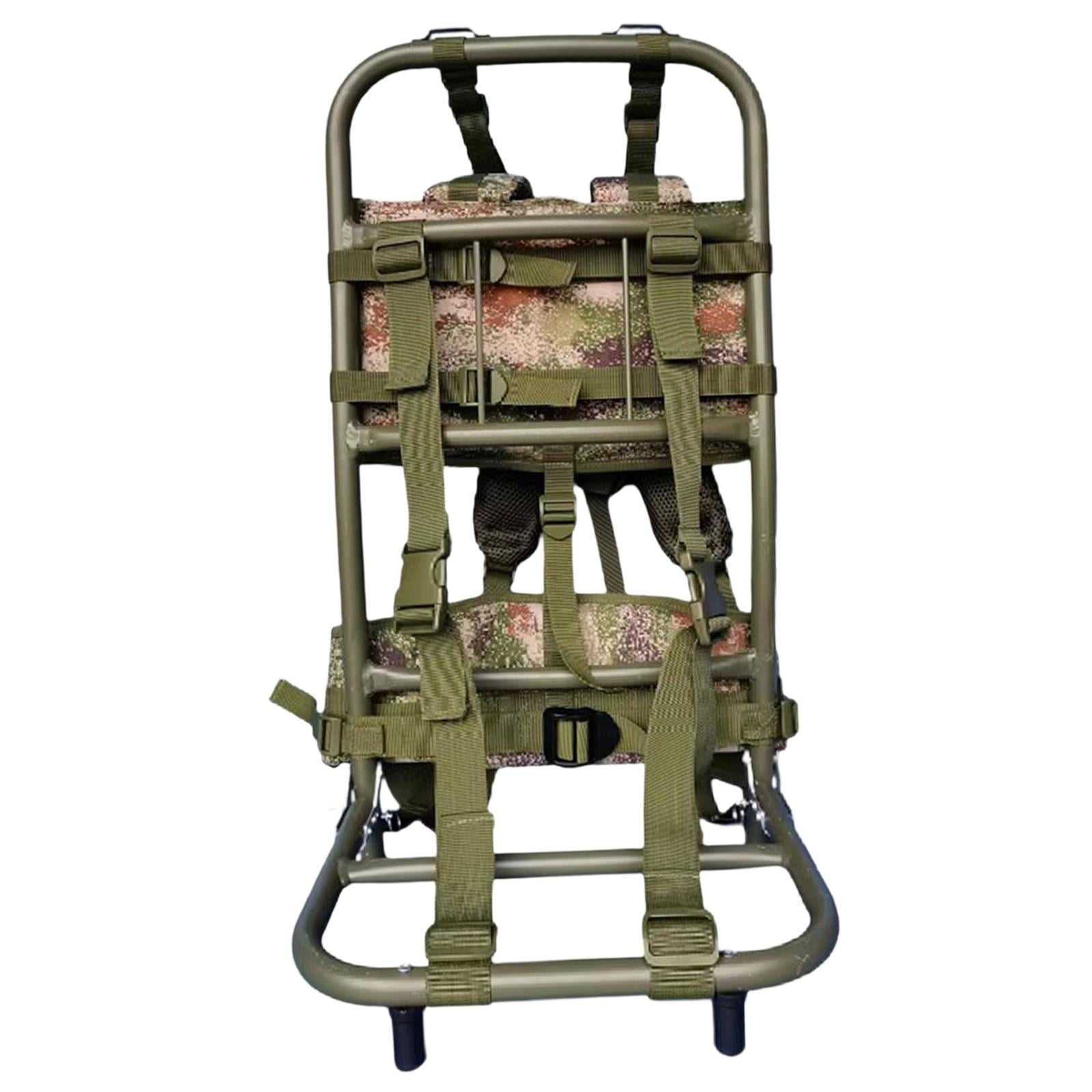 Ioensy - Mochila Con Estructura De Mochila De Transporte Pesado De 60 Kg Para Equipos Actividades Al Aire Libre Verde