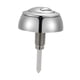 thumbnail image 5 of Botón de descarga de inodoro, botón de presión de repuesto, válvula de tanque, botón de tanque de inodoro redondo ajustable, botón de descarga doble p 57 x 58 mm, 5 of 5