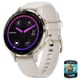 thumbnail image 1 of Reloj inteligente Garmin Venu 3S Health Fitness GPS de 41 mm, acero dorado, 1 of 8