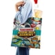 thumbnail image 4 of Transformers: Rescue Bots Bolso de tela con estampado de lienzo para mujer, bolsa de compras reutilizable y estética, con cremallera interior, regalo para mujer,38*45cm., 4 of 6