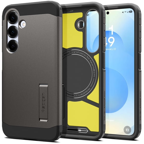Funda Spigen Tough Armor (Ai) MagFit para Samsung Galaxy S25
