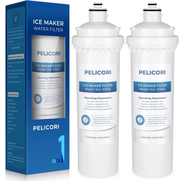 Filtro Para Máquina De Hielo Iomq Paquete De 2 Compatible Con La Serie Ifq