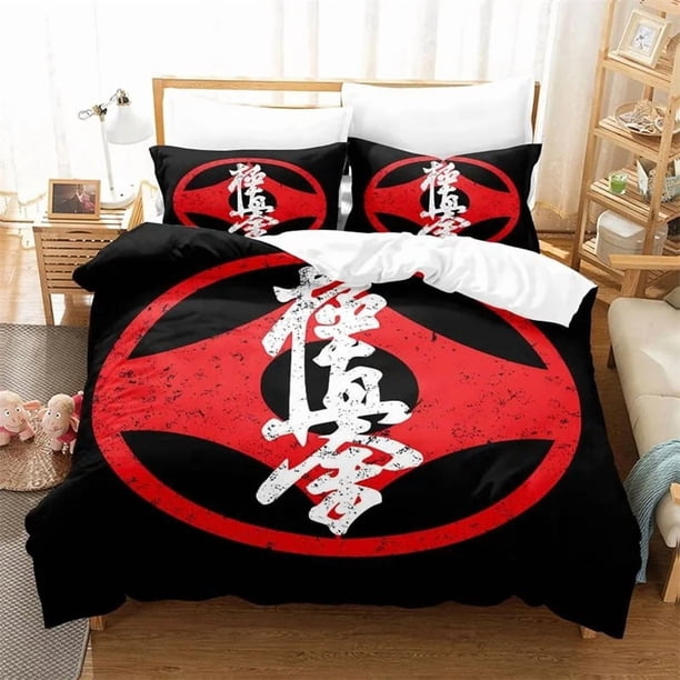 ed Kyokushin Karate Bedding Sets exquisite bed supplies set duvet cover bed comforter set luxury birthday giftBed Sheets