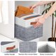 thumbnail image 3 of Canasto organizador plegable Fab totes 14 x 10 in, 3 of 3