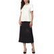 thumbnail image 2 of INSPIRE CHIC Tops de cuello de tweed para mujer 2026 Blusa elegante de verano de manga corta L Blanco, 2 of 6