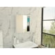 thumbnail image 2 of Mueble Botiquin De Baño Con Espejo 49,7x45x12,5 Cm Blanco, 2 of 3