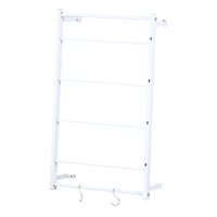 Bothyi - Rollo De Cintas Para Almacenamiento, Estante Para Colgar Bufanda, Toalla, Rollos De Vinilo Para Vacaciones, Blanco, 40Cm X 67Cm