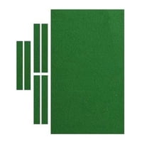 Magideal - Mantel De Billar Con Tiras De Cojín, Mantel De Fieltro Para Piscina Interior Para Bares , 9 Pies 9 Pies Verde