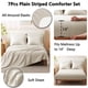 thumbnail image 5 of Juego de Edredón Beige CozyLux King Size de 7 Piezas Ropa de Cama Suave, 5 of 8