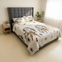 Juego De Sabanas 100% Algodón De 1.5 Plazas + 1 Funda Para Almohada 50X70Cm