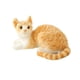 thumbnail image 2 of Encantador Animal De Peluche Cómodo Adornos Para El Hogar Gato Juguete De Peluche Para Adultos 40cm Gato Naranja, 2 of 5