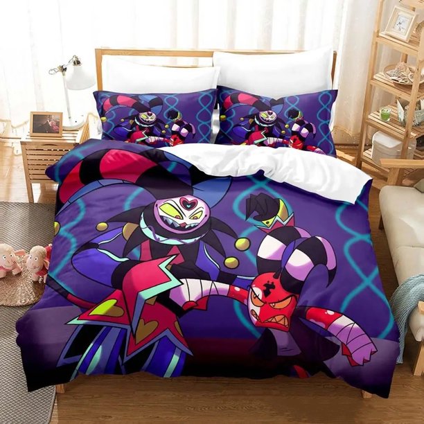 Blitzo Boss Bedding Set Bed Set Adult Kid Bedroom Duvetcover Setsparure de lit Bed