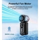 thumbnail image 5 of Ventilador portátil Kelaien mini con clip, 6 velocidades, pantalla LED, 5 of 8