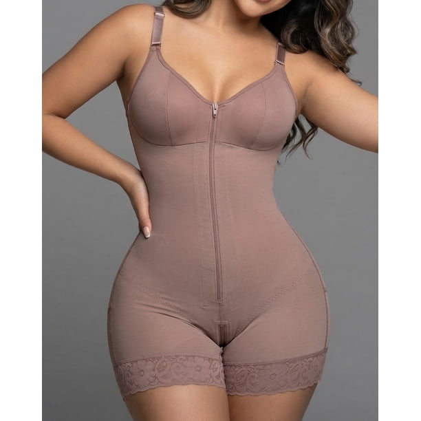 Faja Short Con Copas: Efecto Push Up Y Cierre De Alta Calidad - QS1033