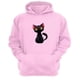 thumbnail image 1 of Polerón Canguro Gatito Rosa Talla S Unisex, 1 of 3