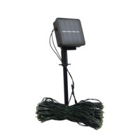 Importclick - Guirnalda Solar 100 Led Efectos Estaca 8 Mts