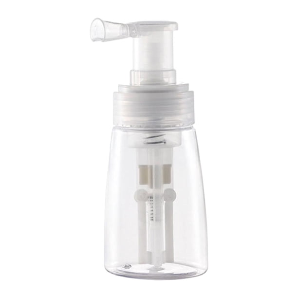 Botella de spray de polvo recargable, botella de spray de polvo de peluquería, botella de spray de peluquería ligera de 140 ml para salones de belleza Borrar A