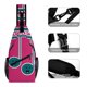 thumbnail image 3 of Jardín de Scratch Riñonera Bandolera con Estampado Integral para Hombres y Mujeres, Bolso Cruzado Gráfico de Tendencia, Mochila de Hombro Streetwear para Ciclismo y Deportes, Riñonera Versátil Casual, 3 of 6