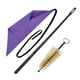 thumbnail image 3 of Limpiador De Flauta Para Clarinete, 3 Piezas, Herramienta De Limpieza, Accesorio Multifuncional, Portátil, Morado, 3 of 5