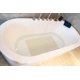 thumbnail image 2 of Alfombrilla de bañera BOWERBIRD Premium Air Cushion 27 x 15 cm, color crema, 2 of 7