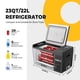 thumbnail image 5 of Congelador portátil BougeRV de 23 cuartos de galón, 12 V/24 V DC 110 ~ 240 V AC, 5 of 7