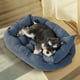 thumbnail image 3 of Cama para mascotas perro y gatos 68x50x40 Azul, 3 of 3