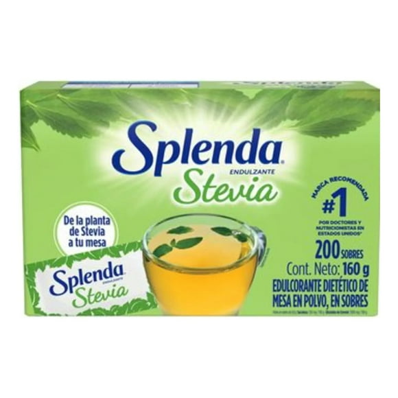 Splenda Stevia En Polvo 200 Sobres