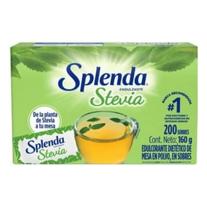 Splenda Stevia Endulzante En Polvo 200 Sobres