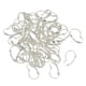thumbnail image 5 of 100 piezas Palanca atrás En blanco Pendiente de latón Gancho Auriculares Hallazgos Silverwhite, 5 of 5