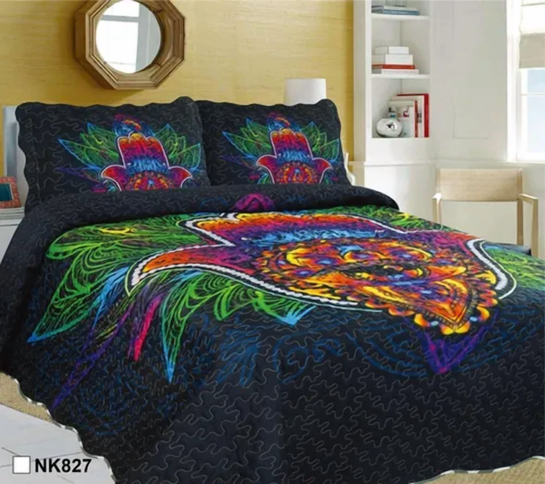 Genérico - Cubrecama Verano Quilt 2 Plazas Varios Diseños