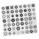 thumbnail image 3 of 56 Plantillas De Mandala Reutilizables, Plantillas De Pintura Para Muebles, álbumes De Recortes, 3 of 5
