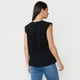 thumbnail image 2 of Blusa Mujer Sin Mangas Botones Color Negro Corona, 2 of 5