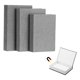 thumbnail image 1 of Uxcell 3 Piezas Caja de Libros Falsos, 10.6", 9.8", 8.7" Libros Decorativos de Lino, 1 of 7