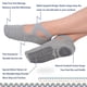 thumbnail image 2 of Calcetines de pilates Ozaiic con agarre antideslizante para mujer, yoga, barra y ballet, 2 of 6