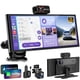 thumbnail image 1 of Pantalla CarPlay TUIFAC RC09 de 10,26" inalámbrica con cámara 4K de 3 canales, 1 of 7