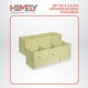 thumbnail image 2 of Cajas Organizadoras Cubo Plegable Homely Beige Tela TNT Clóset Pack 6 27x27 cm, 2 of 10