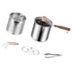 thumbnail image 4 of Sartén Para Freír Papas Fritas Con Tapa, Olla Pequeña Para El Hogar, Sartén Para Leche, Olla Freidora Profunda Estilo C, 4 of 5