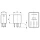 thumbnail image 2 of Microrelé Bosch 0332207402, 5 pines, 24 V, 10/15 A, 2 of 8