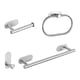 thumbnail image 2 of Juego De Accesorios De Baño Kit De Accesorios De Baño 4 Piezas Estante Toallero Juegos De Barra Argent, 2 of 3