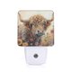 thumbnail image 1 of Lámpara ZTHLL Vaca de las Tierras Altas LED con sensor crepuscular, 1 of 7