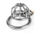 thumbnail image 1 of 1pc Imprison Penile Restraint Lock with Detachable Urethral Tube for BDSM Men - Enhance Sexual Pleasure with Urethral Massage, 1 of 3