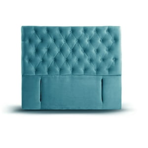 Latam Home - Respaldo Florencia Tela Turquesa King