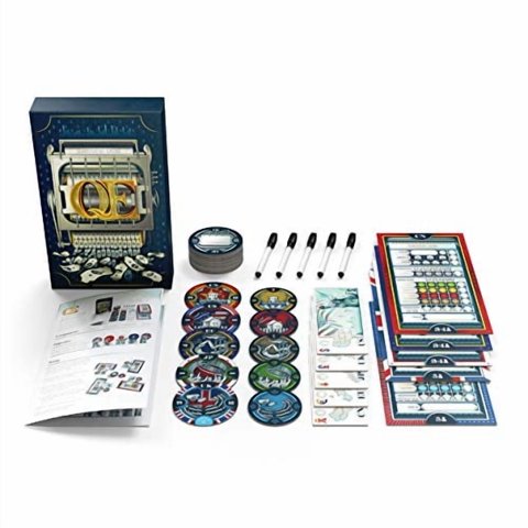 Juego De Mesa Q.E. Board Game Tables.Com 2 A 5 Jugadores Tiempo De Juego 45 Minutos