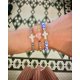 thumbnail image 5 of Pulsera de Agua Bendita Plateada con Motivo Floral Azul, 5 of 6