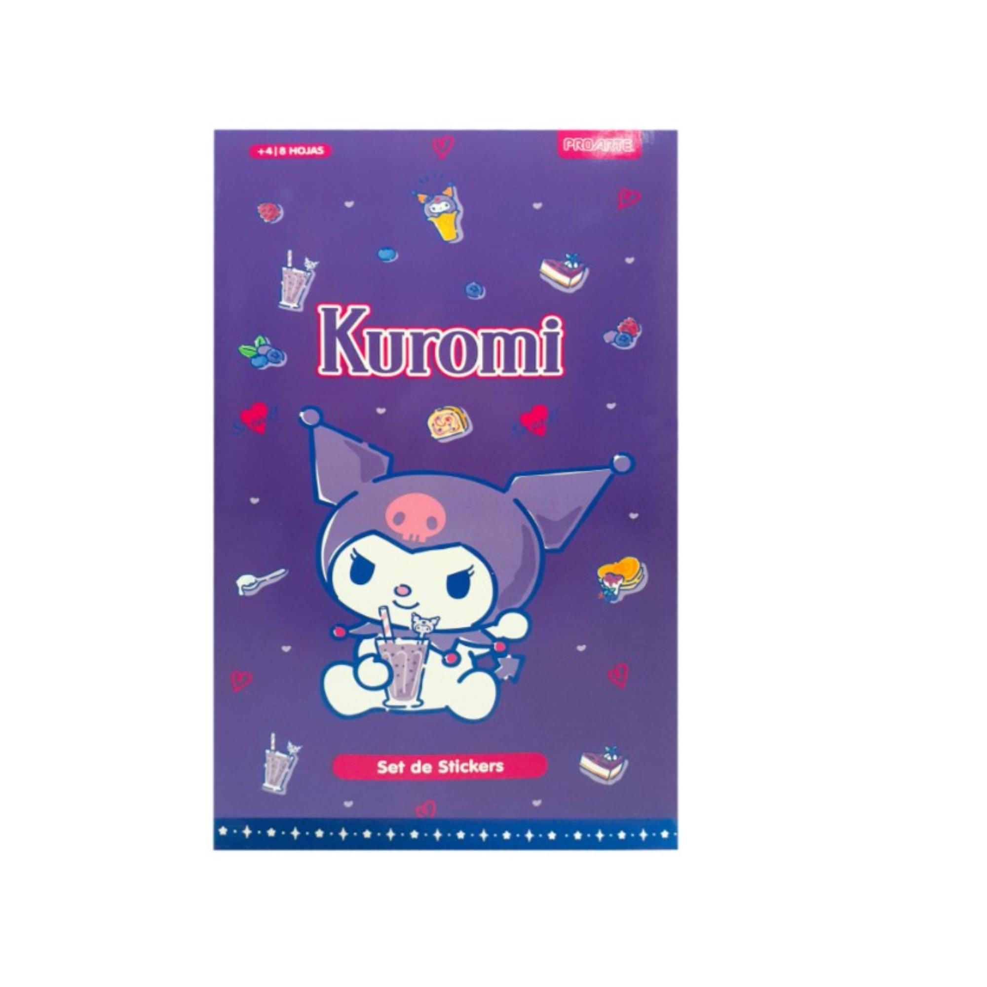 Set Stickers Kuromi Proarte