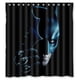 thumbnail image 1 of Cortina de ducha de Batman, juego de cortina de baño con ganchos, tamaño 66 x 72 pulgadas, 1 of 3