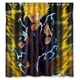 thumbnail image 1 of Cortina de ducha con diseño de anime de Dragon Ball Goku, juego de cortina de baño con ganchos, tamaño 66 x 72 pulgadas, 1 of 3