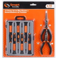 Smart Tools - Juego De Alicates Y Destornilladores Electricista 10 Piezas