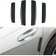 thumbnail image 1 of 4 protectores de fibra de carbono para puertas de coche, protectores de borde de puerta lateral, tiras protectoras de parachoques universales (negro), 1 of 6