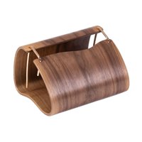 Bothyi - Cubierta De La Caja De Pañuelos De Madera Vintage Tejido Titular Para Baño Inodoro Decoración Del Hogar Estilo C
